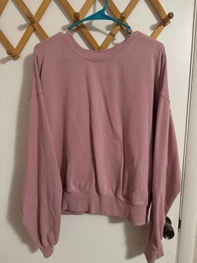 Old Navy Dusty Pink Crewneck Sweatshirt